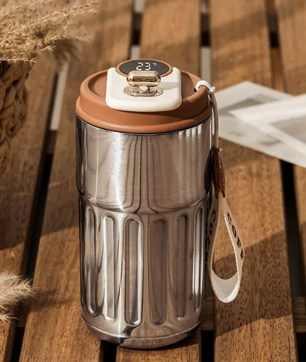 Smart Temperature Display Thermos Bottle