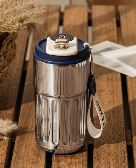 Smart Temperature Display Thermos Bottle